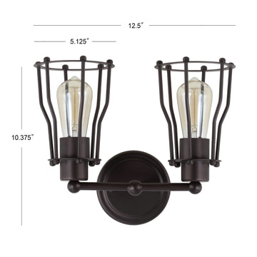 Evelyn Metal Vanity Light